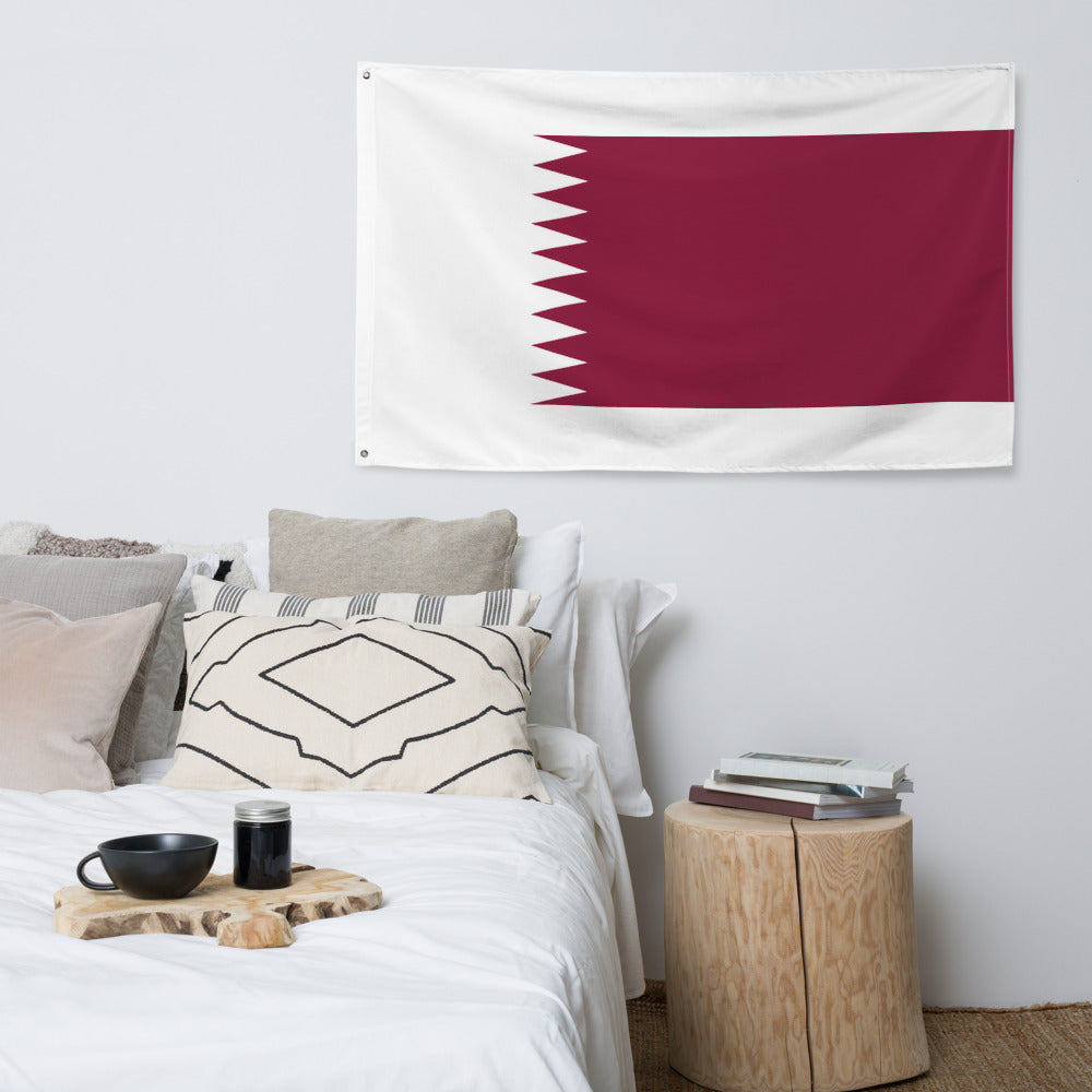 National Flag Wall Flags - Collection 2 Qatar flag