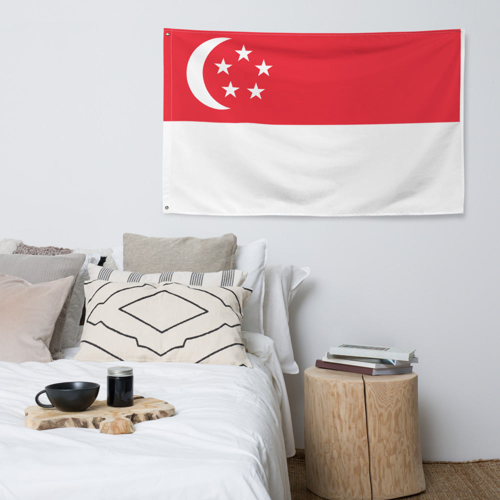 National Flag Wall Flags - Collection 2 Singapore flag