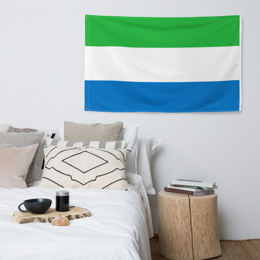National Flag Wall Flags - Collection 2 Sierra Leone flag