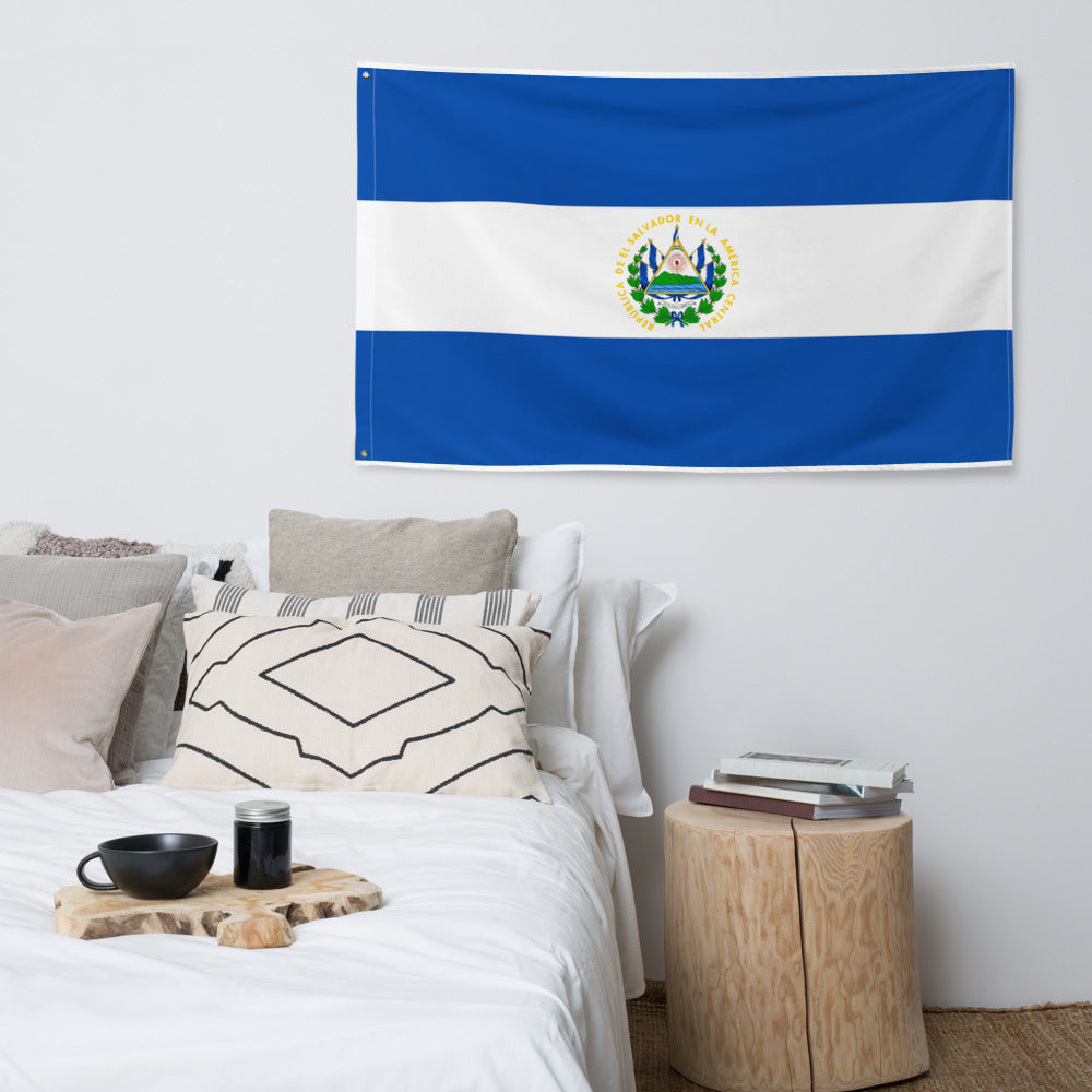 National Flag Wall Flags - Collection 2 El Salvador flag