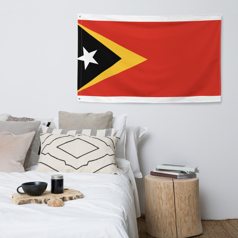National Flag Wall Flags - Collection 2 Timor-Leste flag