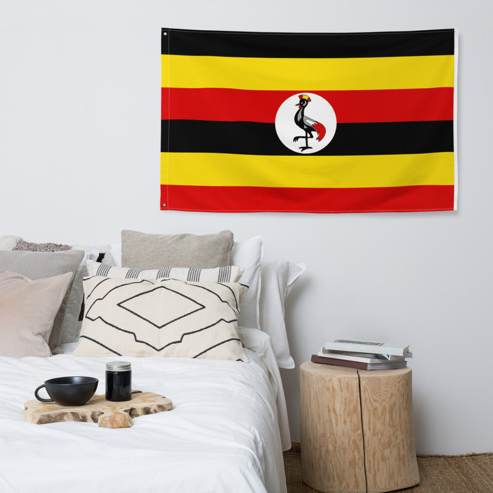 National Flag Wall Flags - Collection 2 Uganda flag