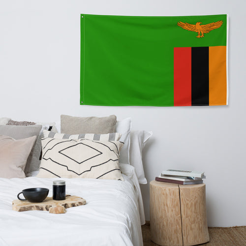 National Flag Wall Flags - Collection 2 Zambia