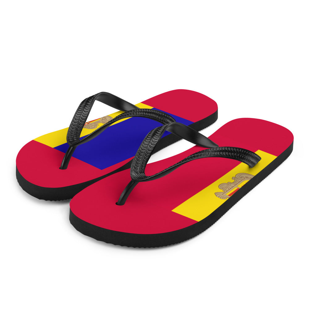 National Flag Flip Flops - Collection 1 Andorra flip-flops-m