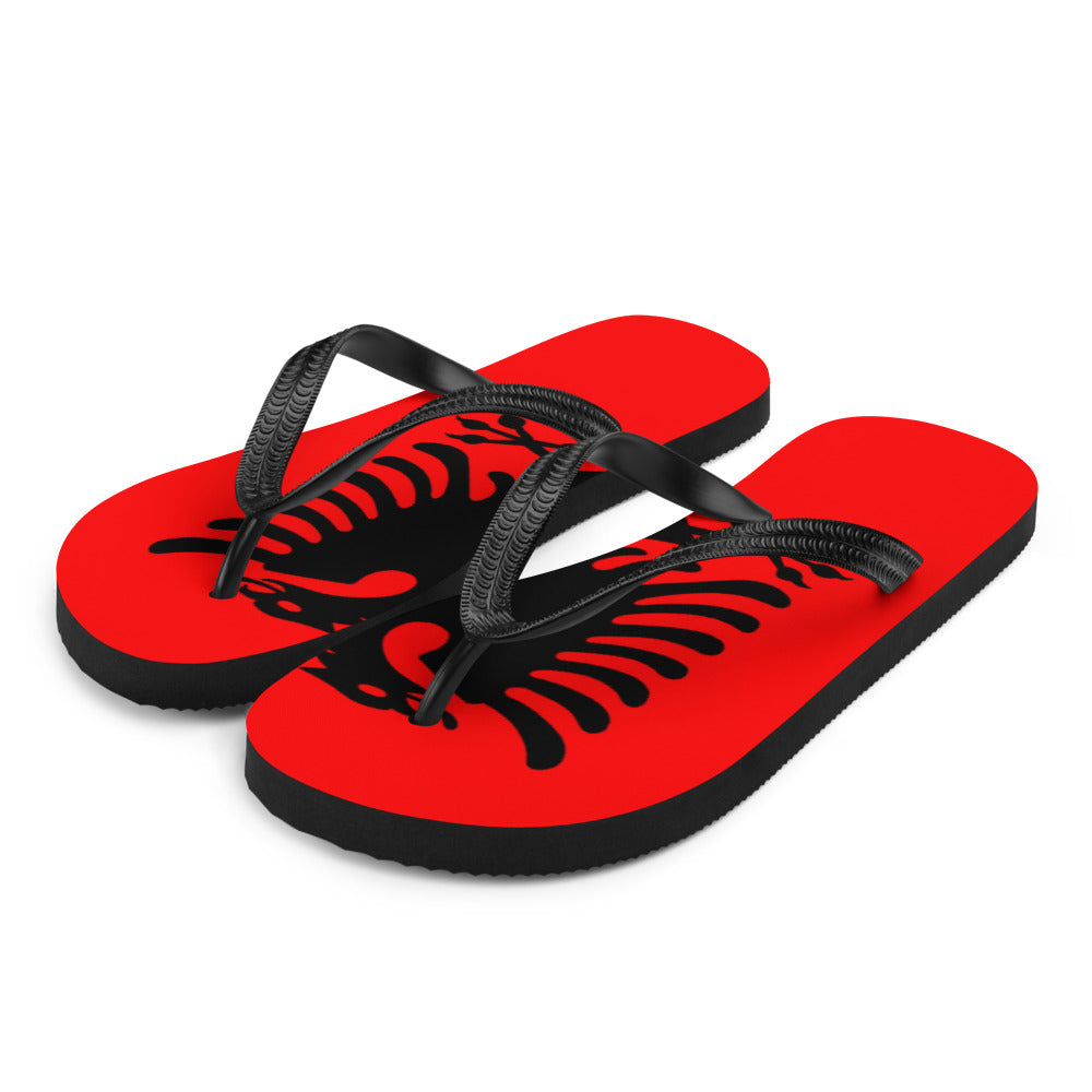 National Flag Flip Flops - Collection 1 Albania flip-flops-m