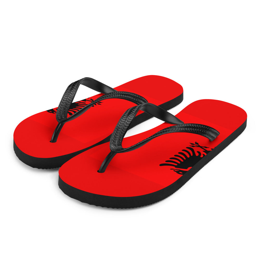 National Flag Flip Flops - Collection 1 Albania flip-flops-m
