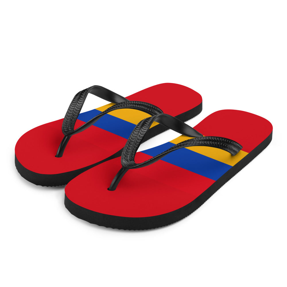 National Flag Flip Flops - Collection 1 Armenia flip-flops-m