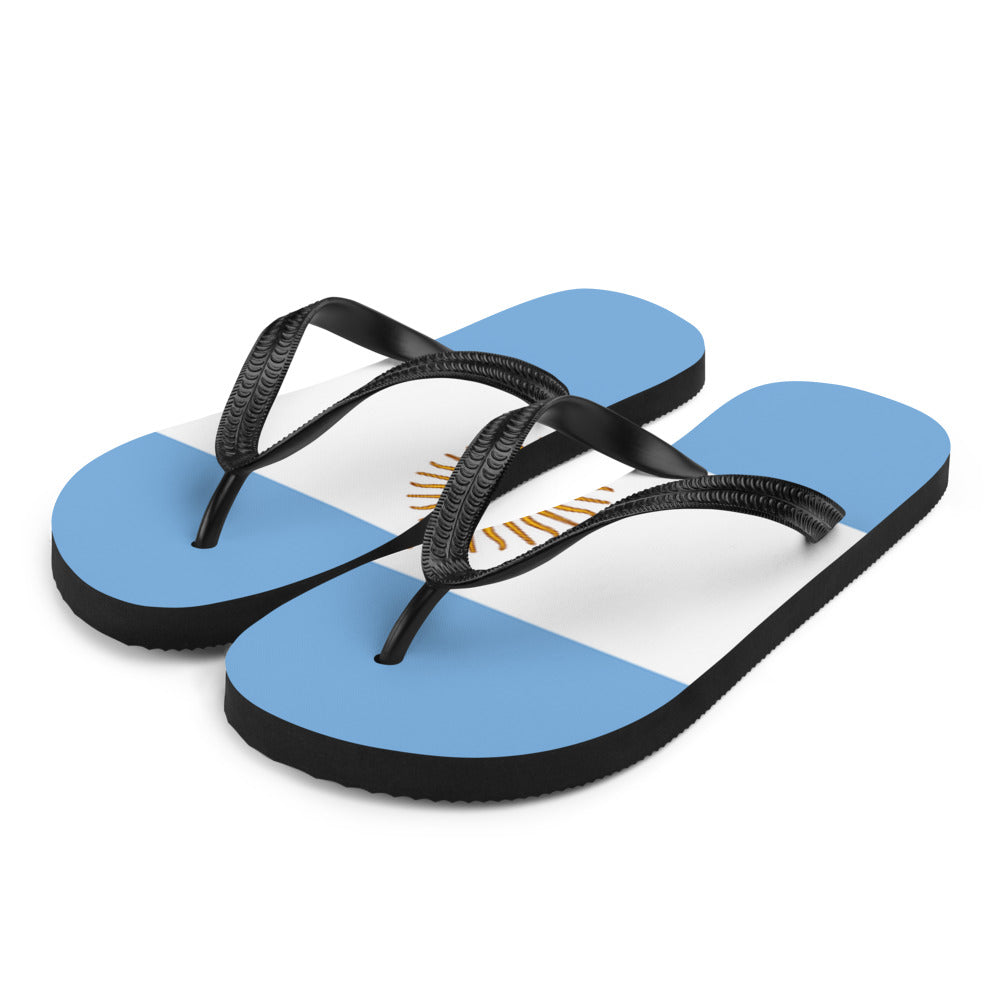 National Flag Flip Flops - Collection 1 Argentina flip-flops-m