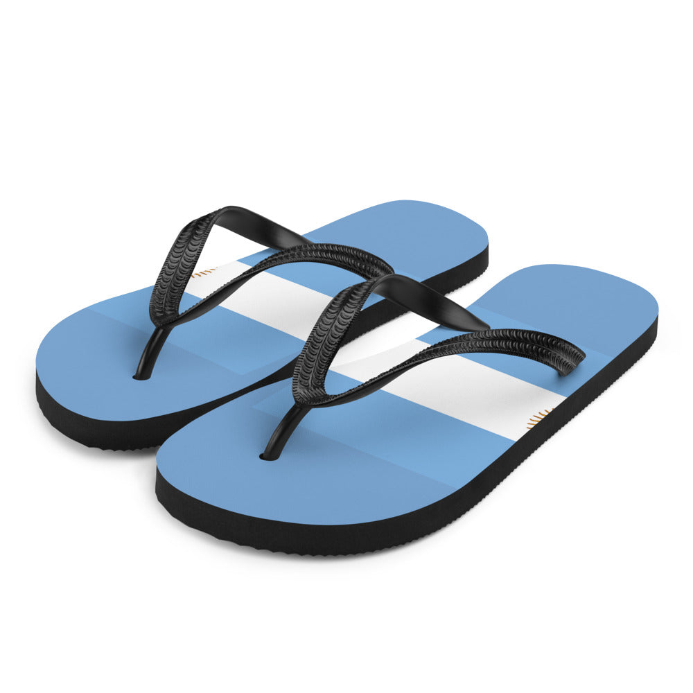 National Flag Flip Flops - Collection 1 Argentina flip-flops-m