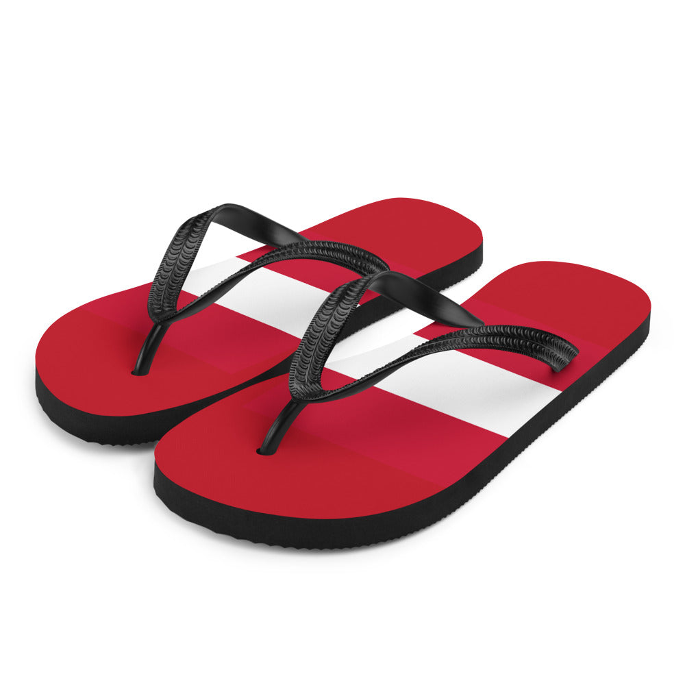 National Flag Flip Flops - Collection 1 Austria flip-flops-m
