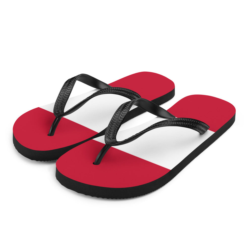 National Flag Flip Flops - Collection 1 Austria flip-flops-m