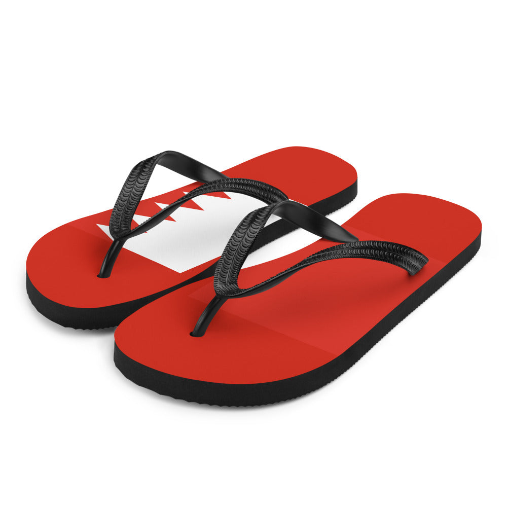 National Flag Flip Flops - Collection 1 Bahrain flip-flops-m