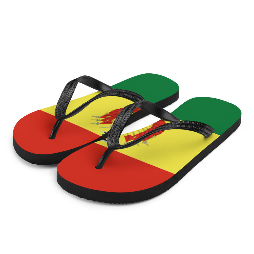 National Flag Flip Flops - Collection 1 Bolivia flip-flops-m