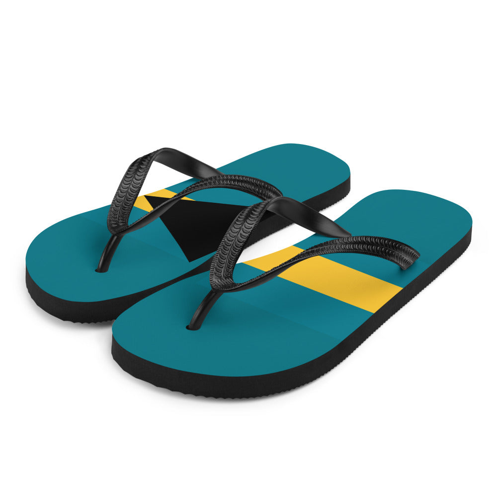 National Flag Flip Flops - Collection 1 Bahamas flip-flops-m