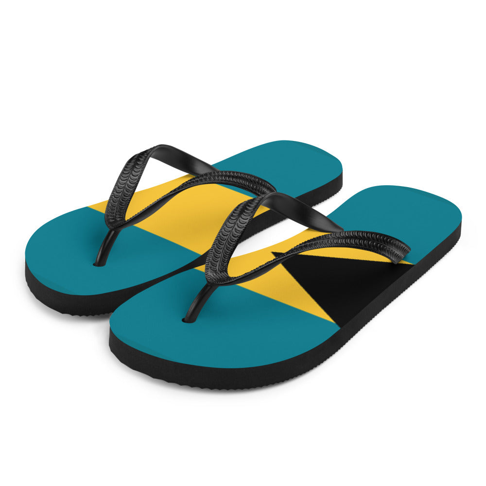 National Flag Flip Flops - Collection 1 Bahamas flip-flops-m