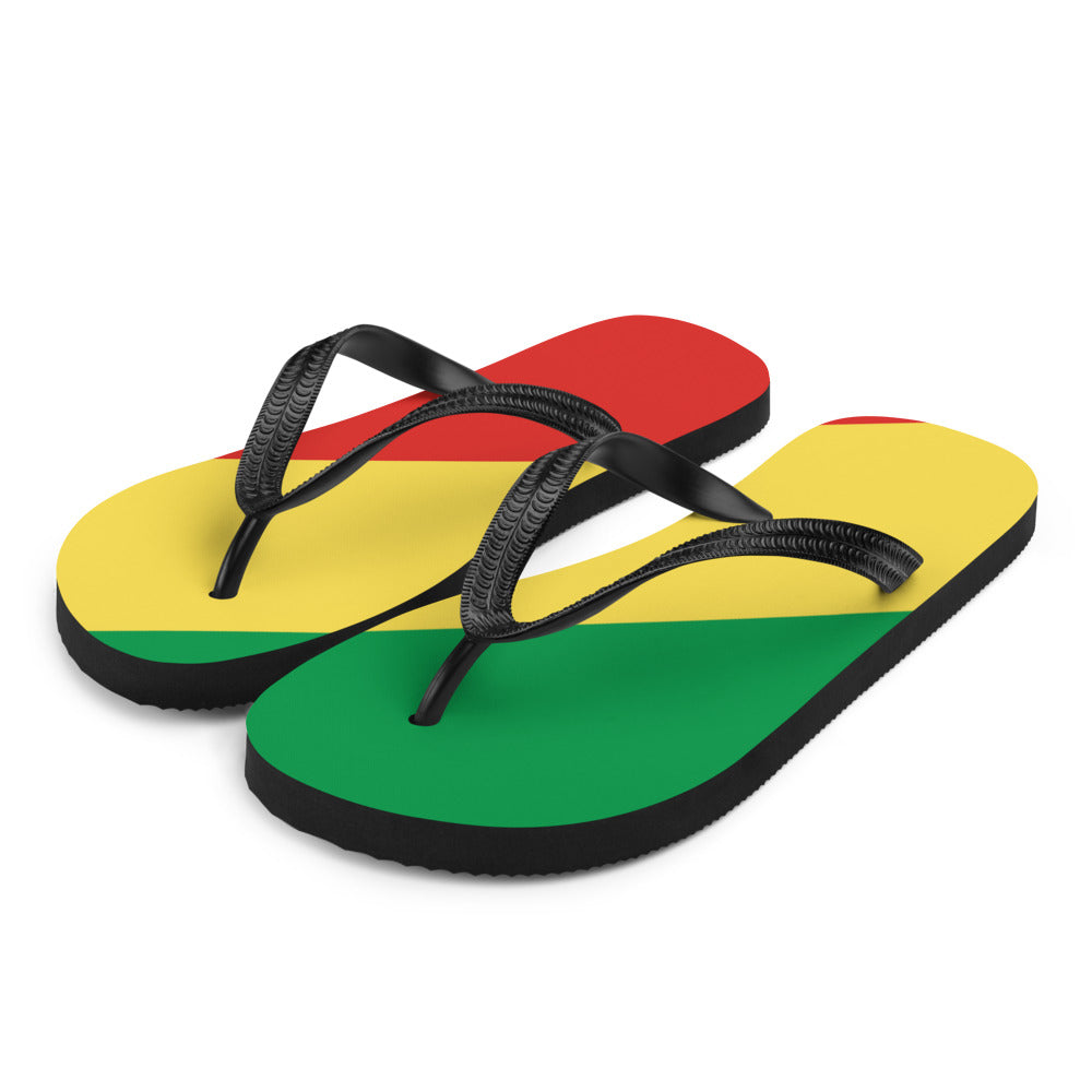 National Flag Flip Flops - Collection 1 Republic of the Congo flip-flops-m