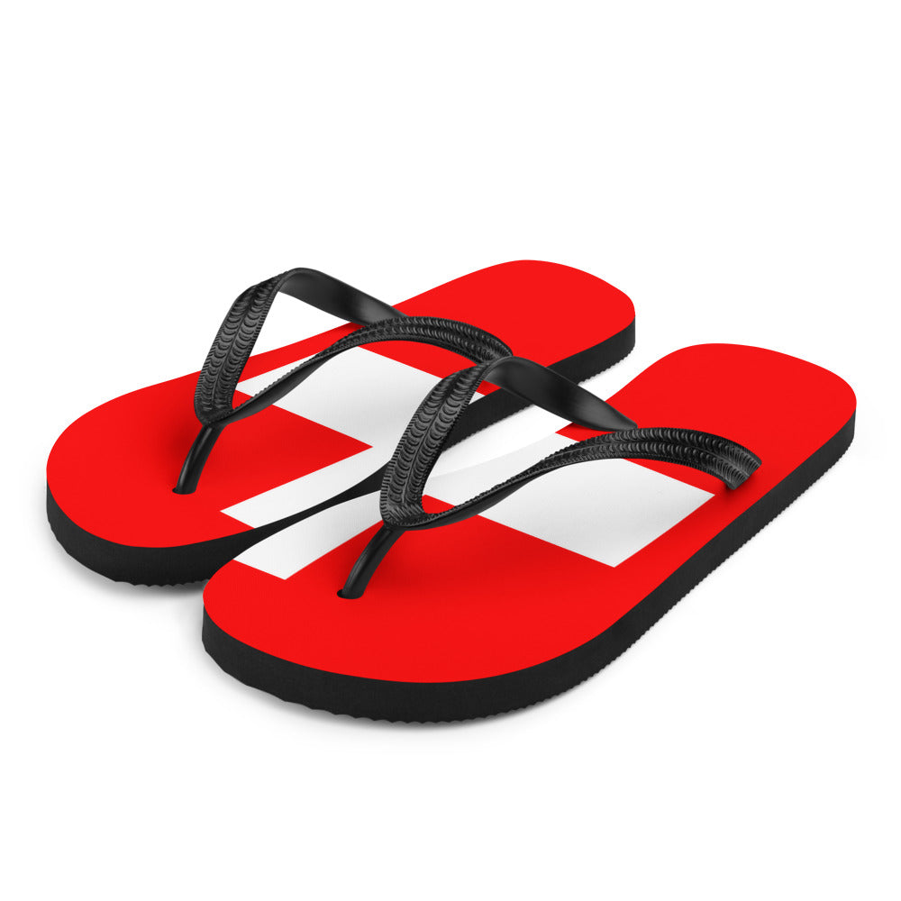 National Flag Flip Flops - Collection 1 Switzerland flip-flops-m