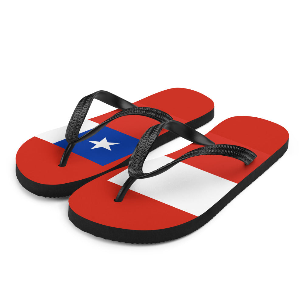 National Flag Flip Flops - Collection 2 Chile flip-flops-m