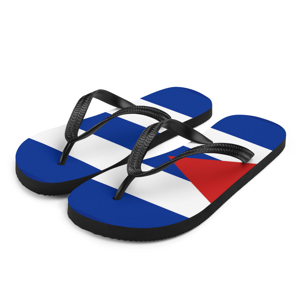 National Flag Flip Flops - Collection 2 Cuba flip-flops-m
