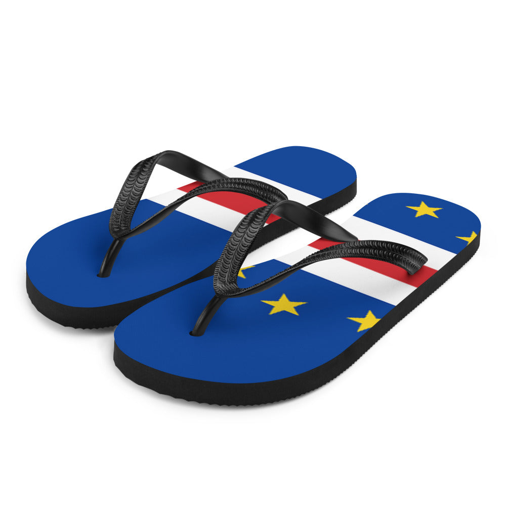 National Flag Flip Flops - Collection 2 Cape Verde flip-flops-m