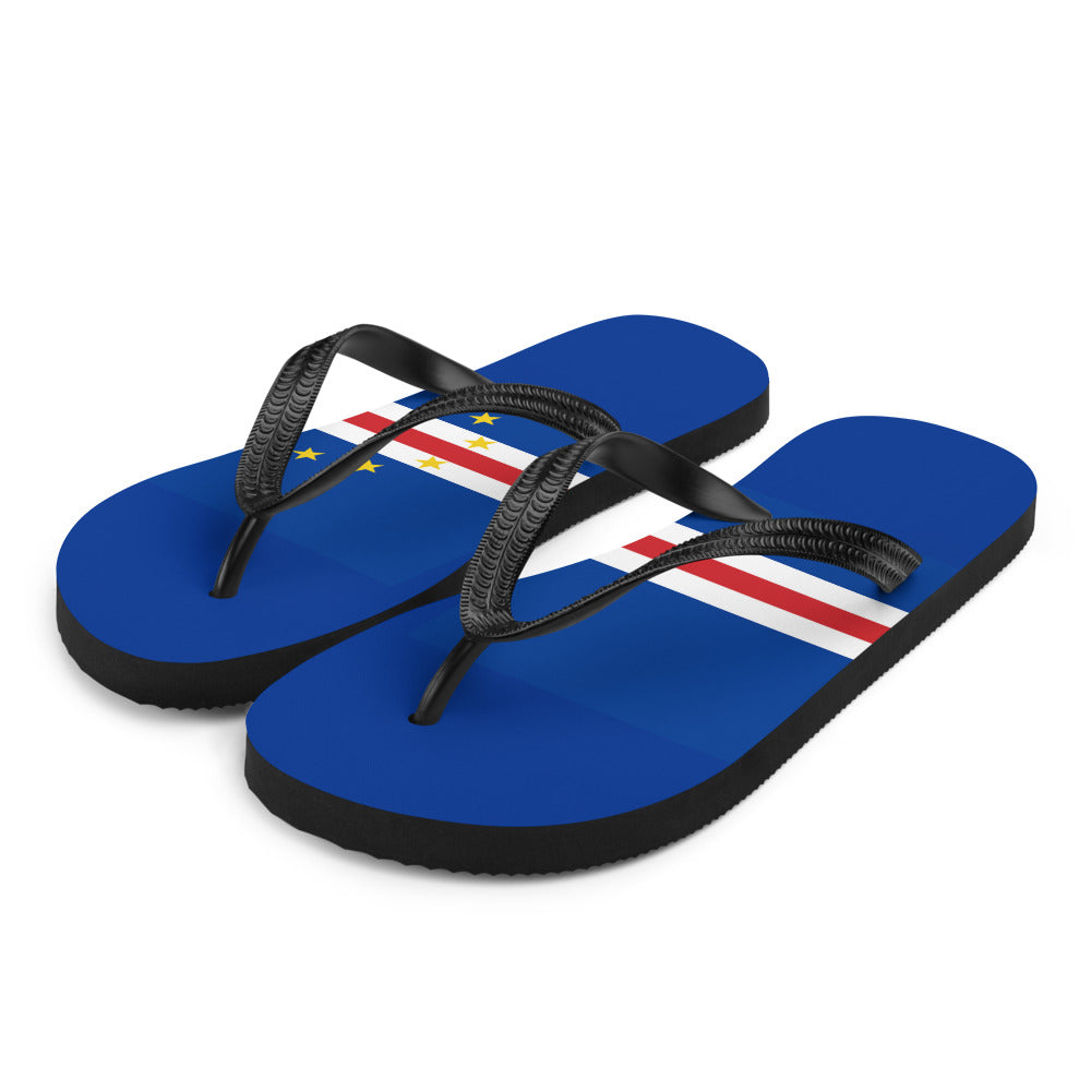National Flag Flip Flops - Collection 2 Cape Verde flip-flops-m