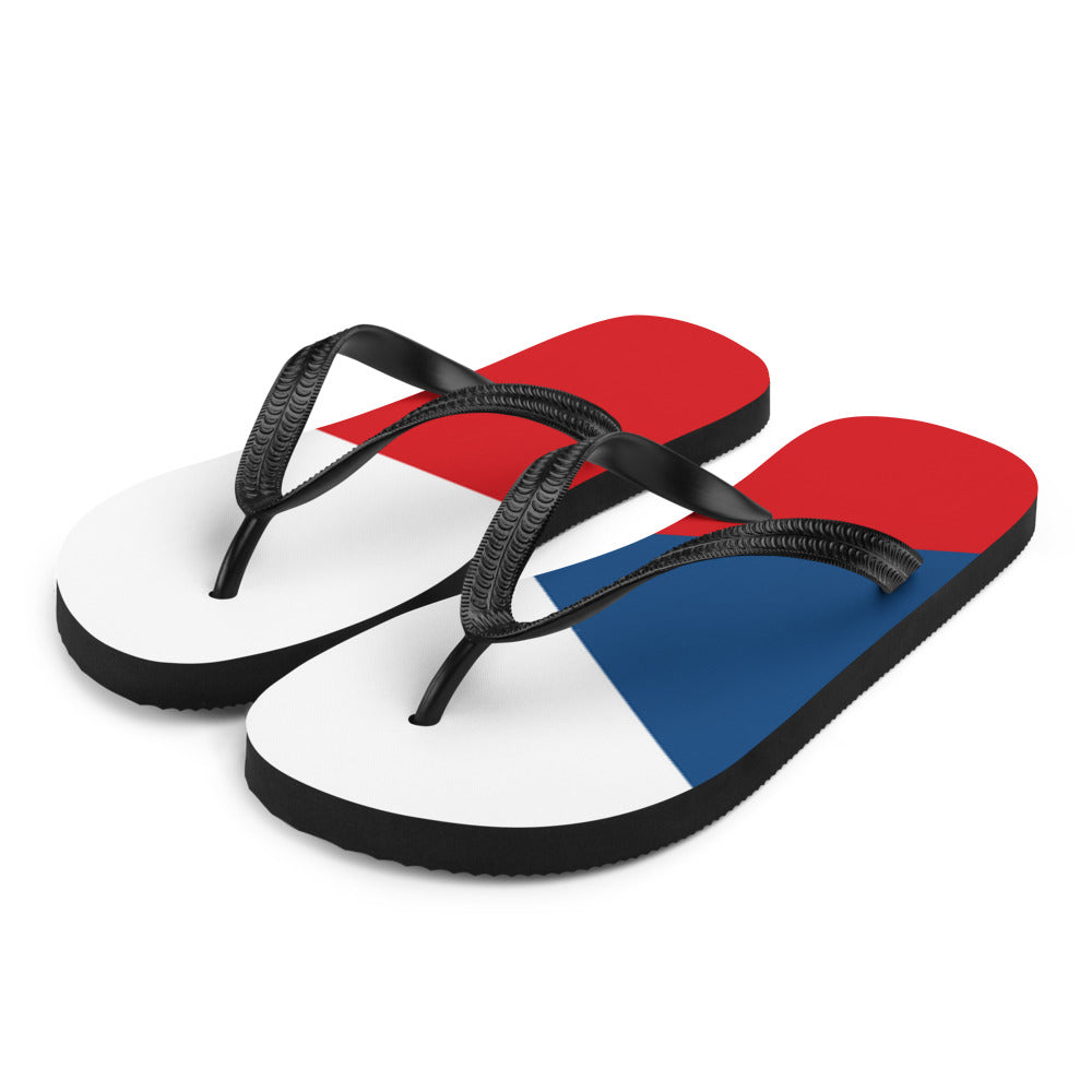 National Flag Flip Flops - Collection 2 Czech Republic flip-flops-m