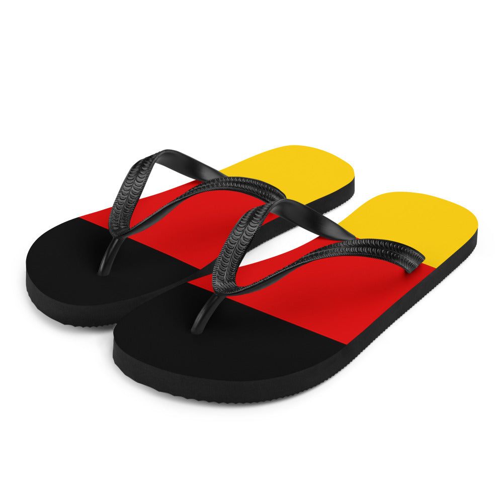 National Flag Flip Flops - Collection 2 Germany flip-flops-m