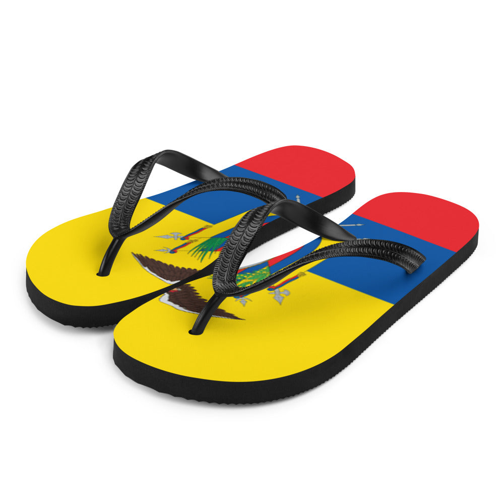 National Flag Flip Flops - Collection 2 Ecuador flip-flops-m