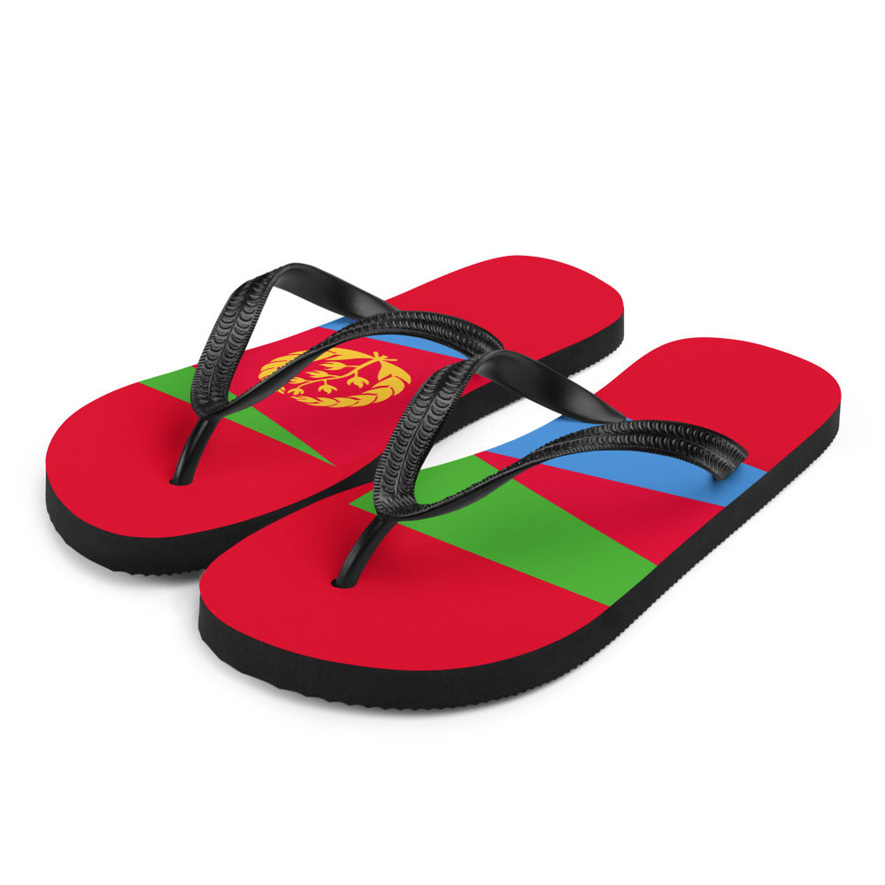 National Flag Flip Flops - Collection 2 Eritrea flip-flops-m