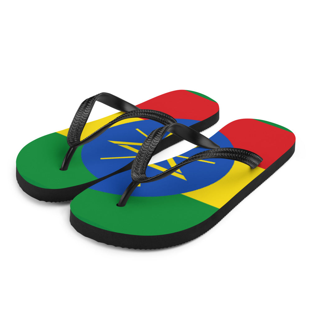 National Flag Flip Flops - Collection 2 Ethiopia flip-flops-m