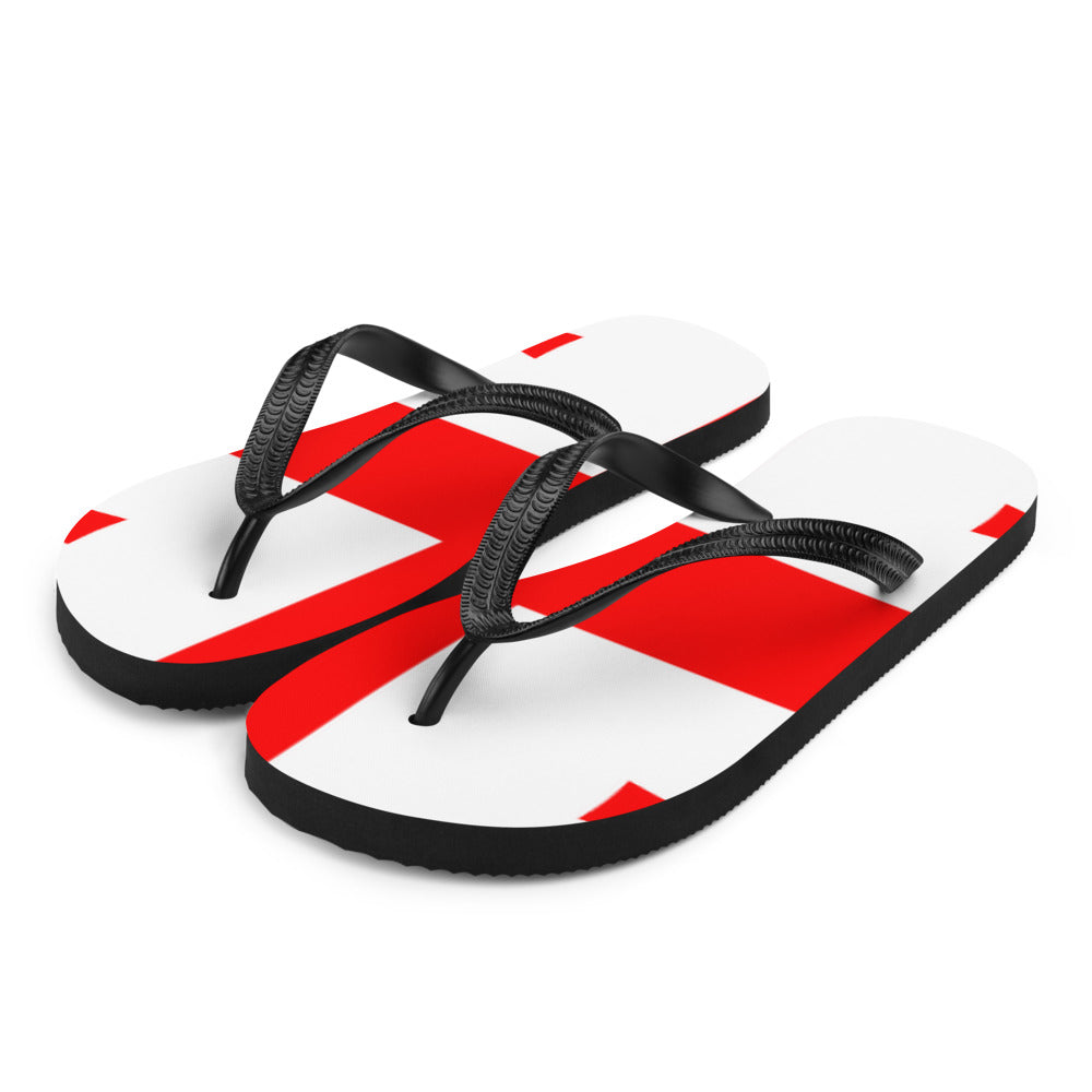 National Flag Flip Flops - Collection 2 Georgia flip-flops-m