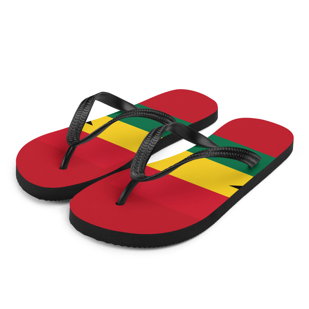 National Flag Flip Flops - Collection 2 Ghana flip-flops-m