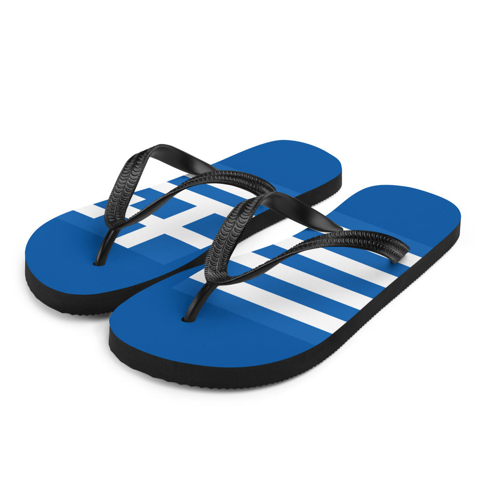National Flag Flip Flops - Collection 3 Greece flip-flops-m