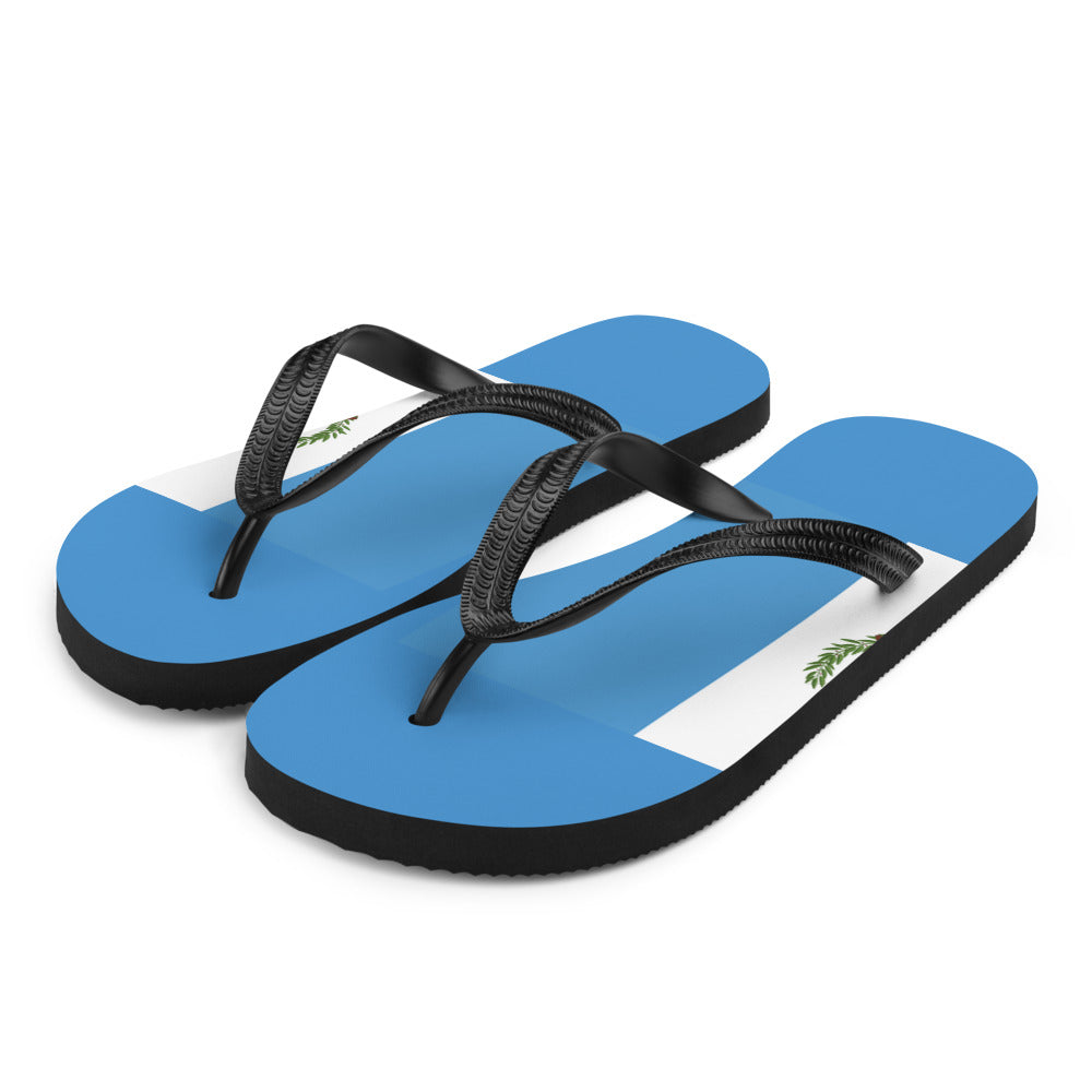 National Flag Flip Flops - Collection 3 Guatemala flip-flops-m