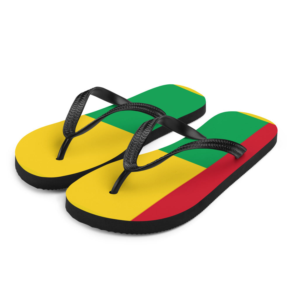 National Flag Flip Flops - Collection 3 Guinea-Bissau flip-flops-m
