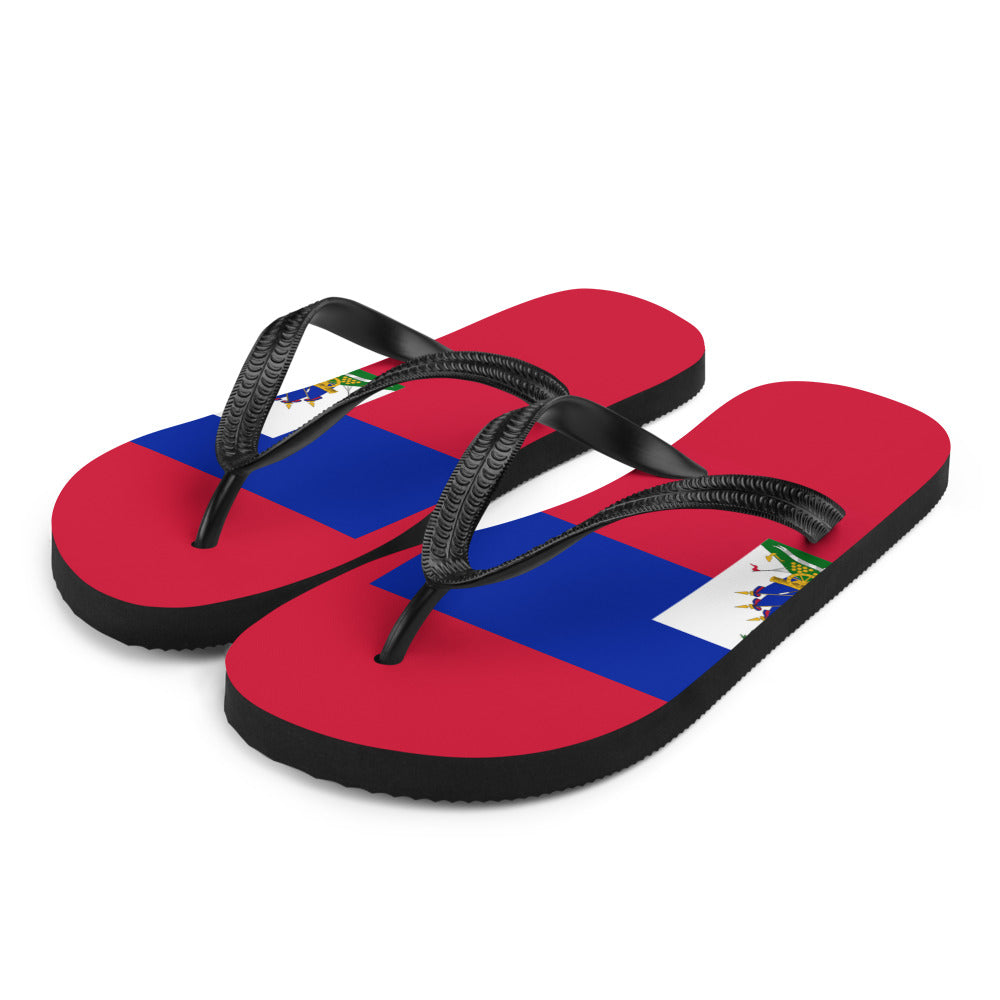National Flag Flip Flops - Collection 3 Haiti flip-flops-m