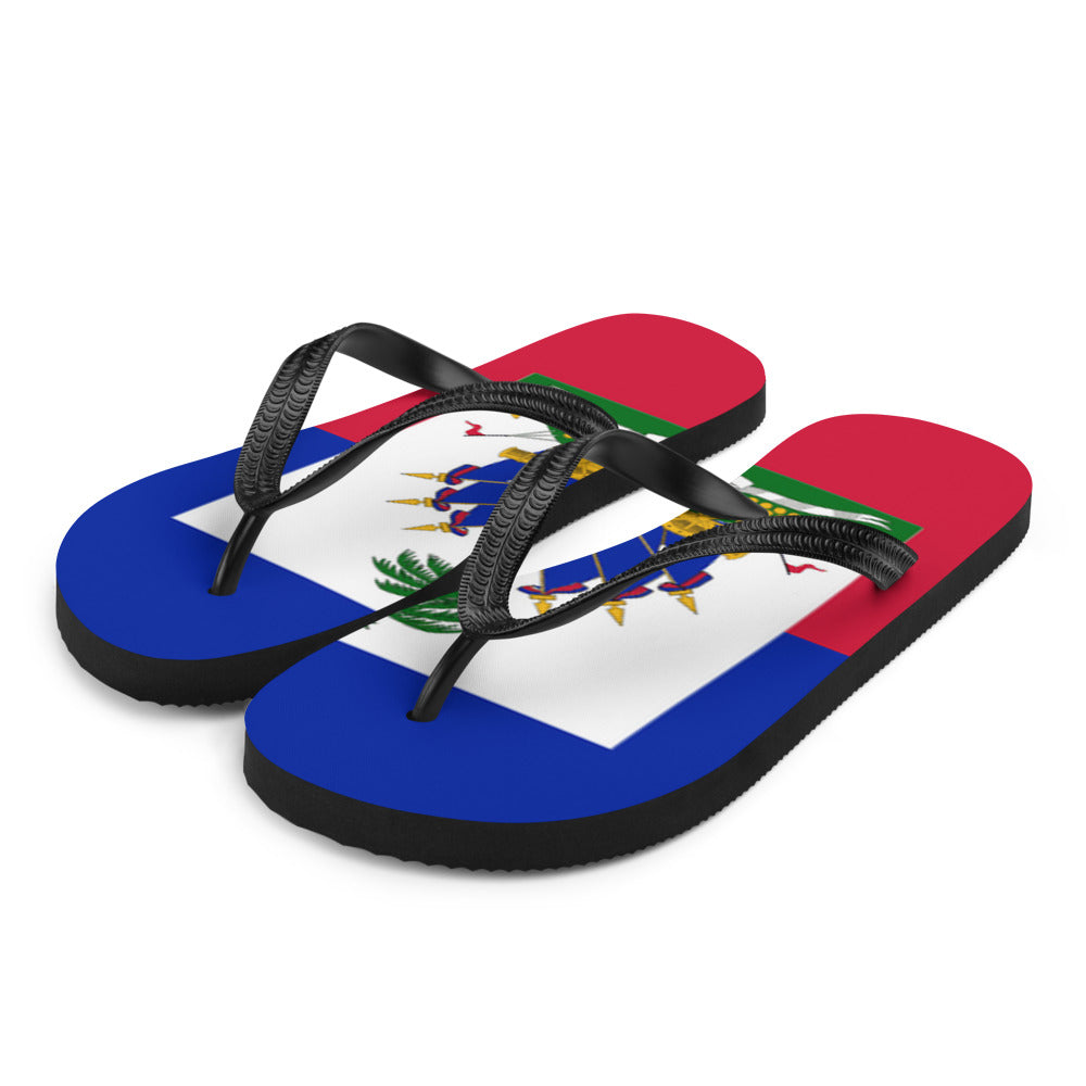 National Flag Flip Flops - Collection 3 Haiti flip-flops-m