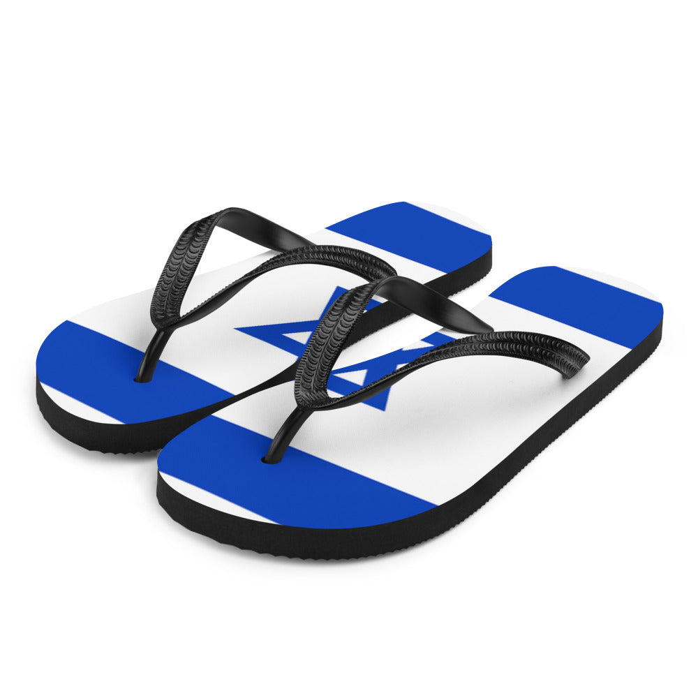 National Flag Flip Flops - Collection 3 Israel flip-flops-m