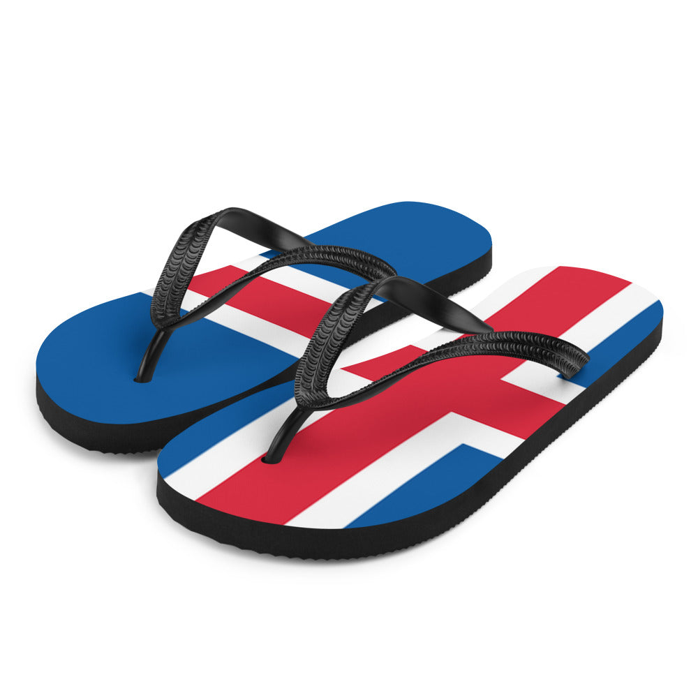 National Flag Flip Flops - Collection 3 Iceland flip-flops-m