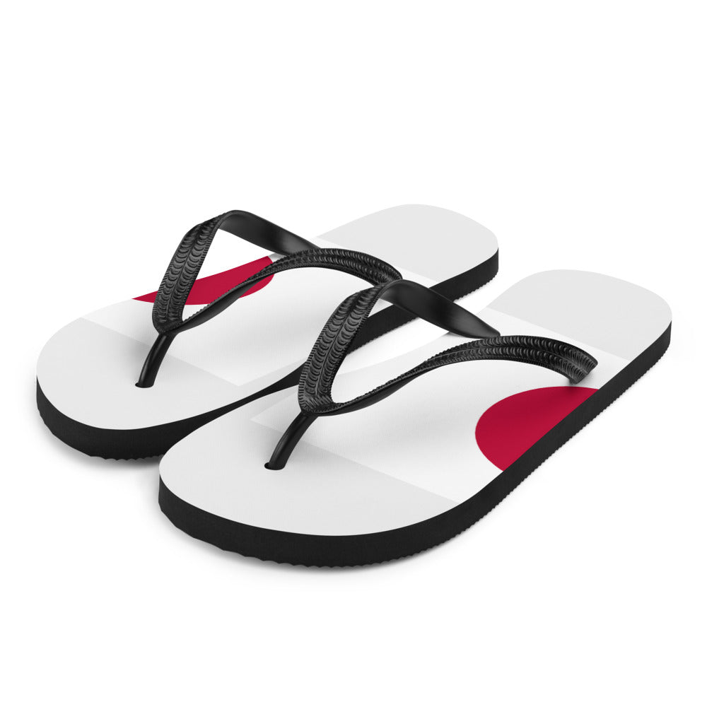 National Flag Flip Flops - Collection 3 Japan flip-flops-m