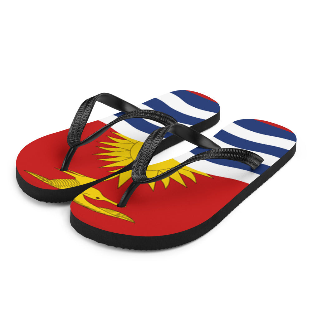 National Flag Flip Flops - Collection 3 Kiribati flip-flops-m