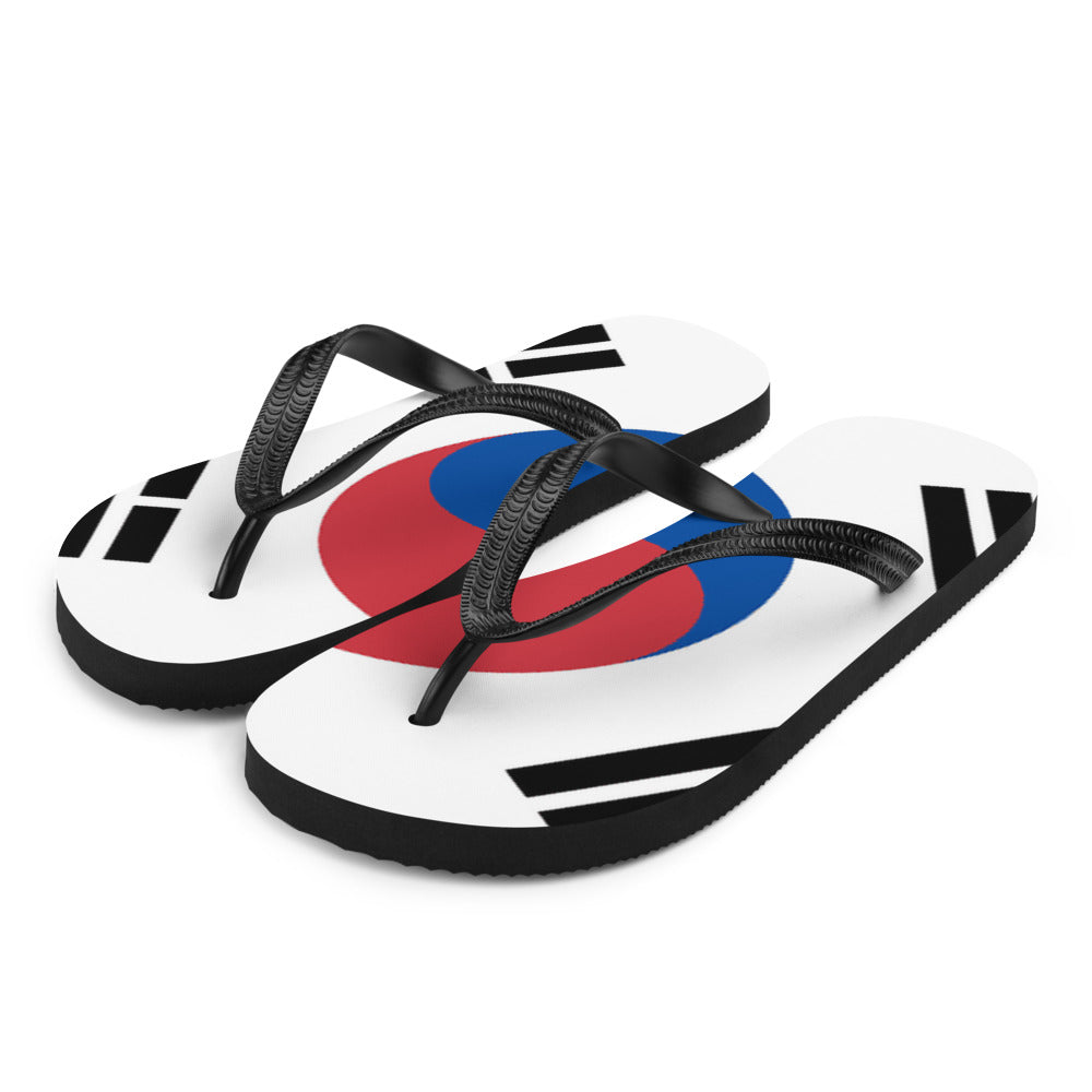 National Flag Flip Flops - Collection 3 South Korea flip-flops-m