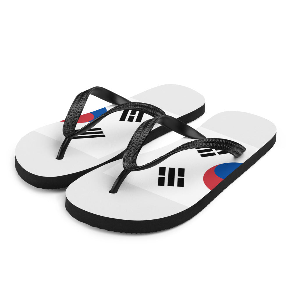 National Flag Flip Flops - Collection 3 South Korea flip-flops-m