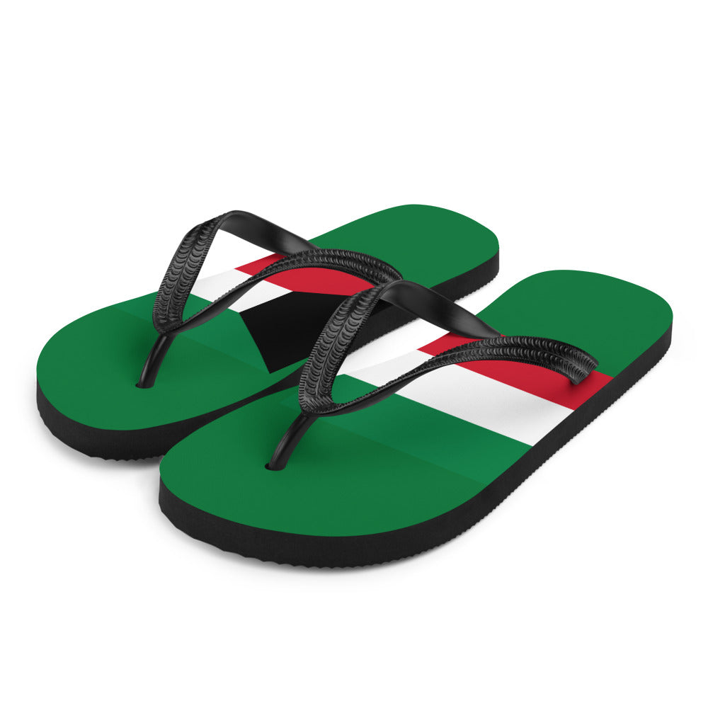 National Flag Flip Flops - Collection 3 Kuwait flip-flops-m