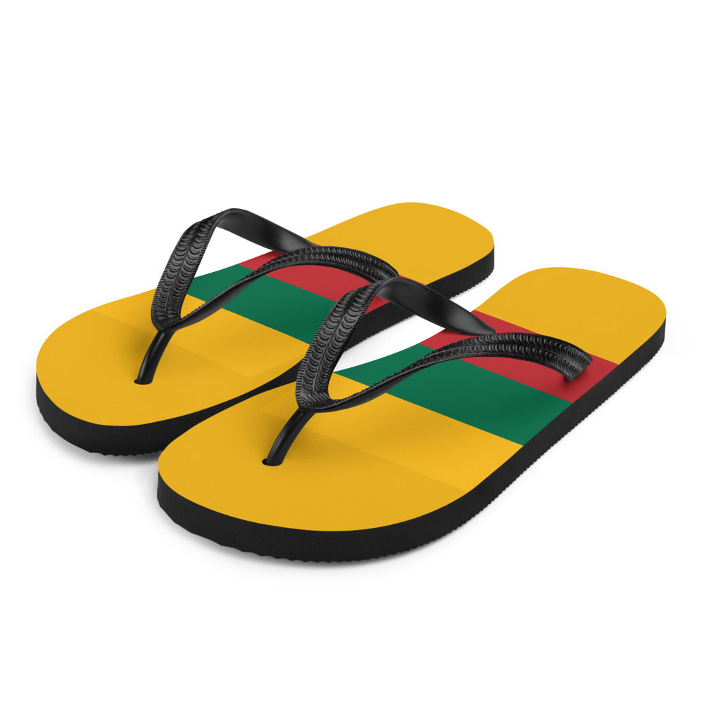 National Flag Flip Flops - Collection 4 Lithuania flip-flops-m