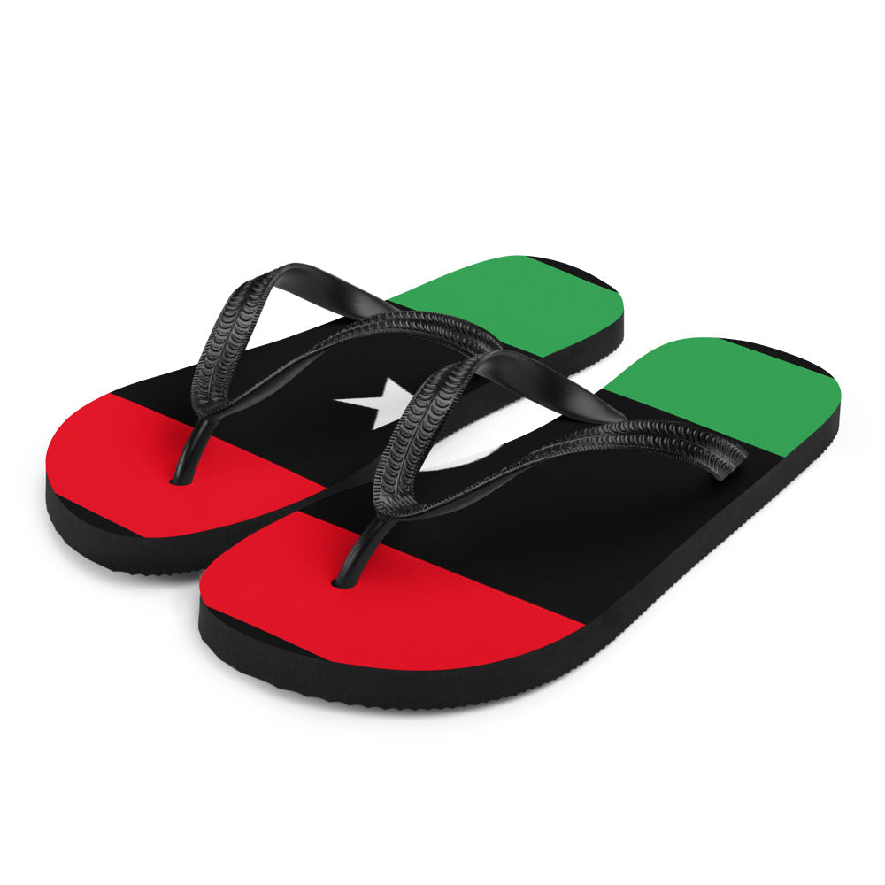 National Flag Flip Flops - Collection 4 Libya flip-flops-m