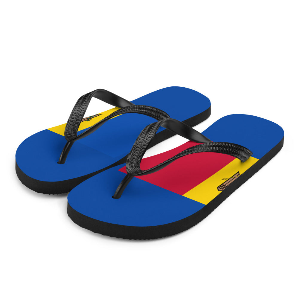 National Flag Flip Flops - Collection 4 Moldova flip-flops-m