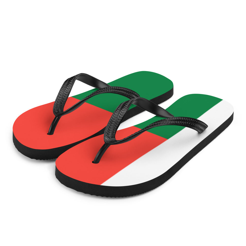 National Flag Flip Flops - Collection 4 Madagascar flip-flops-m