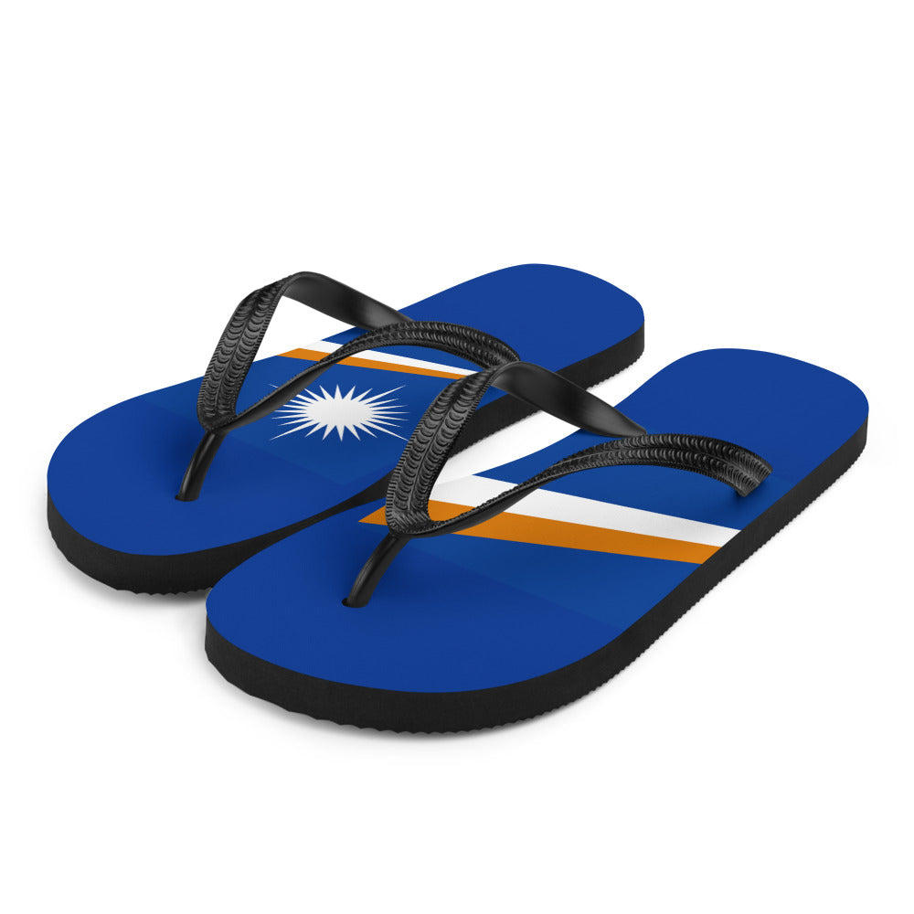 National Flag Flip Flops - Collection 4 Marshall Islands flip-flops-m