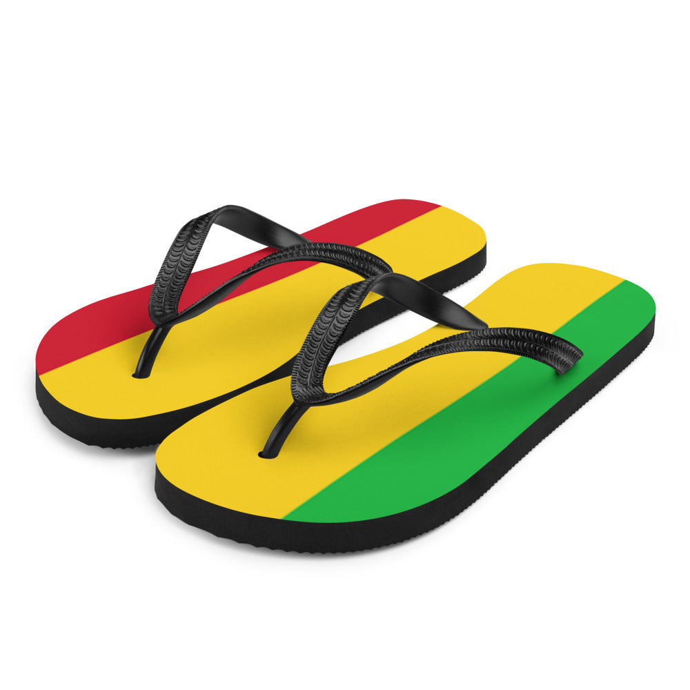 National Flag Flip Flops - Collection 4 Mali flip-flops-m